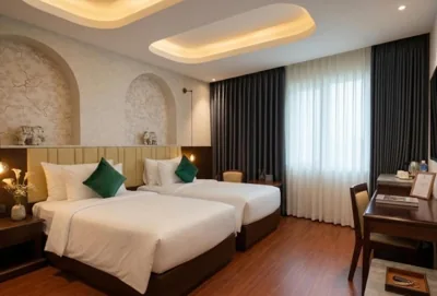 Deluxe-Zweibettzimmer — Bon Ami Hotel - Thiên Xuân