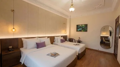 Superior-Dreibettzimmer (ohne Fenster) — Bon Ami Hotel - Thiên Xuân